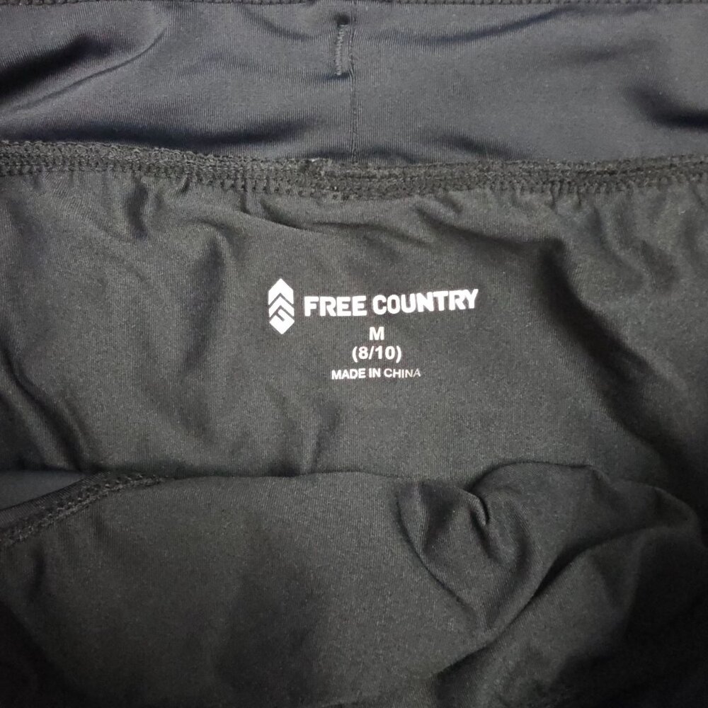 Free Country Black Swim Shorts Drawstring Waist Womens Size M (8/10) - Picture 4 of 10